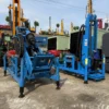 Mini DH150 Wheeled Water Well Drilling Rig Dual-Mode Air and Fluid/Mud
