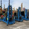 Mini DH150 Wheeled Water Well Drilling Rig Dual-Mode Air and Fluid/Mud