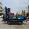 Mini DH150 Crawler-Type Water Well Drilling Rig Dual-Mode Air and Fluid/Mud