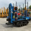 Mini DH150 Crawler-Type Water Well Drilling Rig Dual-Mode Air and Fluid/Mud